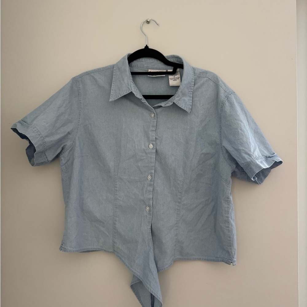 Bill Blass Denim Blue Shirt